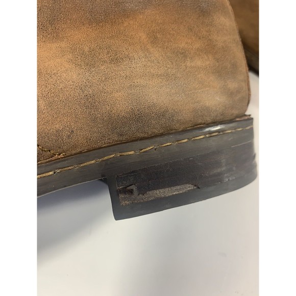 Born Harrison Chukka Brown Leather Boots Mens Shoe Size 10.5 - Picture 7 of 11